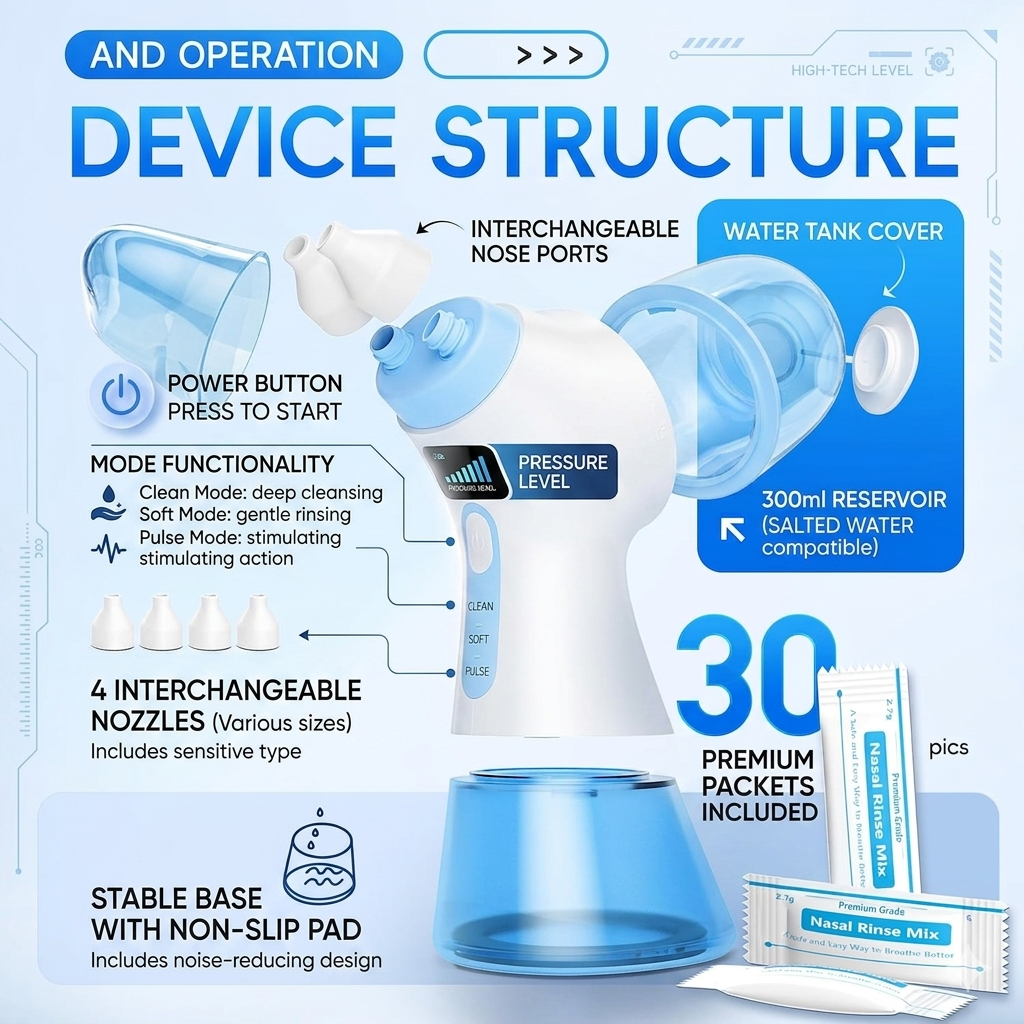Medcodes™ Nasal Cleaner