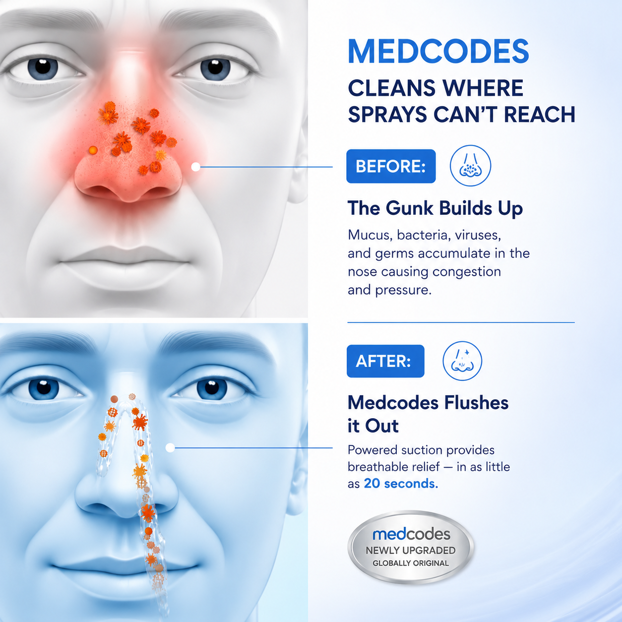 Medcodes™ Nasal Cleaner